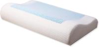 STARLEY-Almohada ortopédica para el cuello, cojín de espuma viscoelástica + almohadilla de Gel, núcleo interno y funda de almohada transpirable, almohada de salud Cervical para enfermería,50X30X10CM - details 1