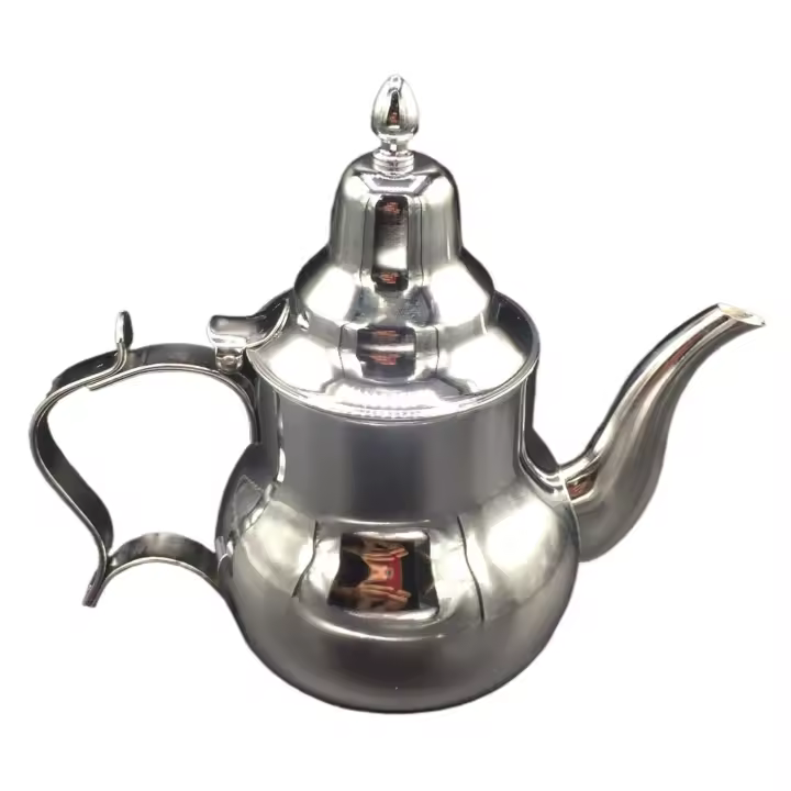 Tetera Marroquí Tradicional de 1.6L – Elegancia y Autenticidad en Cada Infusión - 1