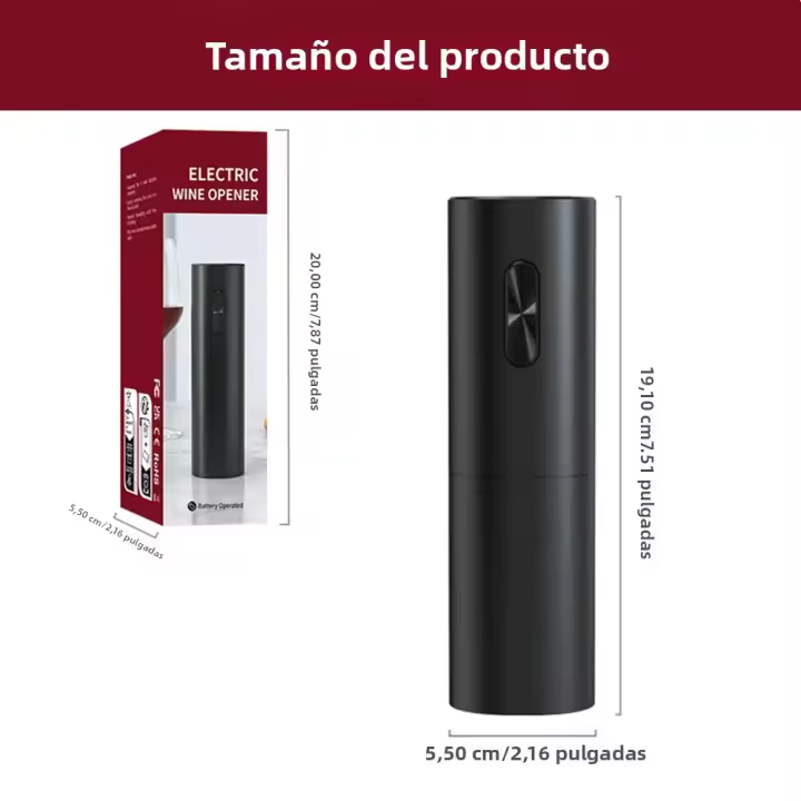 Juego De Abrevidrios Eléctricos Para Vino Y Cerveza Con Abreborrachos Y Abrebotellas Automáticos Operado Por Batería Accesorios De Cocina - 1