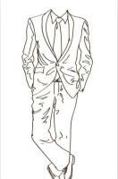 Chaqueta De Sastre Para Hombre Negra De Alta Calidad Estilo Formal Para Ocasi\u00f3n Elegante Y Adecuada Para Fiestas - details 1