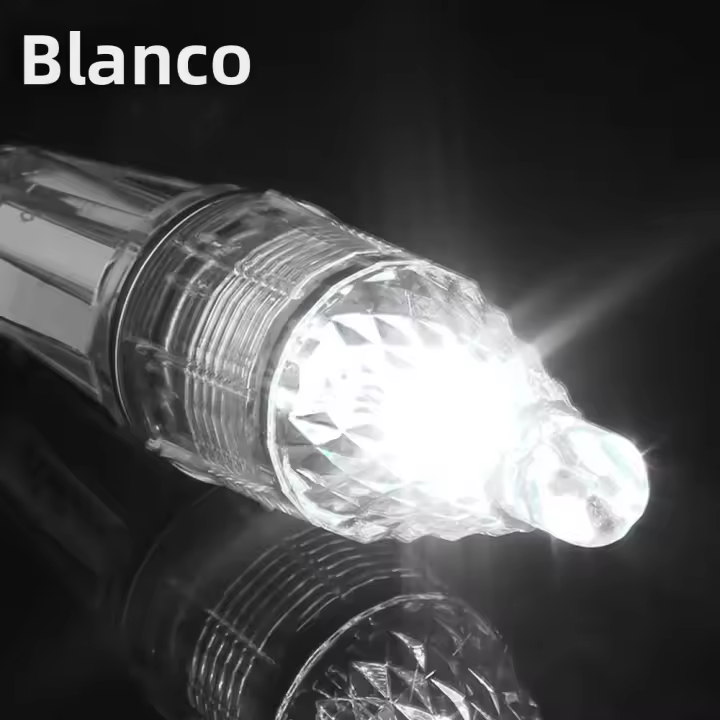 Luz LED Para Pesca Submarina 1pc Lanzador De Señal 12/17cm 0-300M Luz De Atraer Calamares Para Pesca Noturna Y En El Mar Accesorios De Pesca - 1