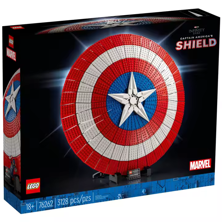 LEGO MARVEL - ESCUDO DEL CAPITÁN AMÉRICA, 76262, TIENDA CON LICENCIA OFICIAL - 1