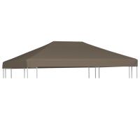 vidaXL Toldo de Cenador 310 g/m² 3x3 m Casa Jardín Dosel Lona Carpa Color Burdeos,  Taupé,  Marrón y mas - details 1