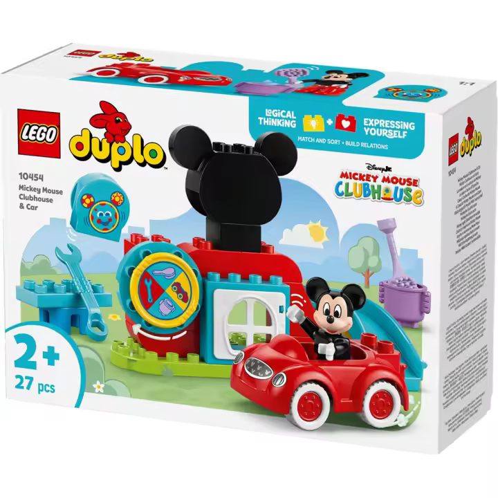 Juego de construccion Casa y Coche De Mickey Mouse Lego Duplo (LEGO 10454) - 1