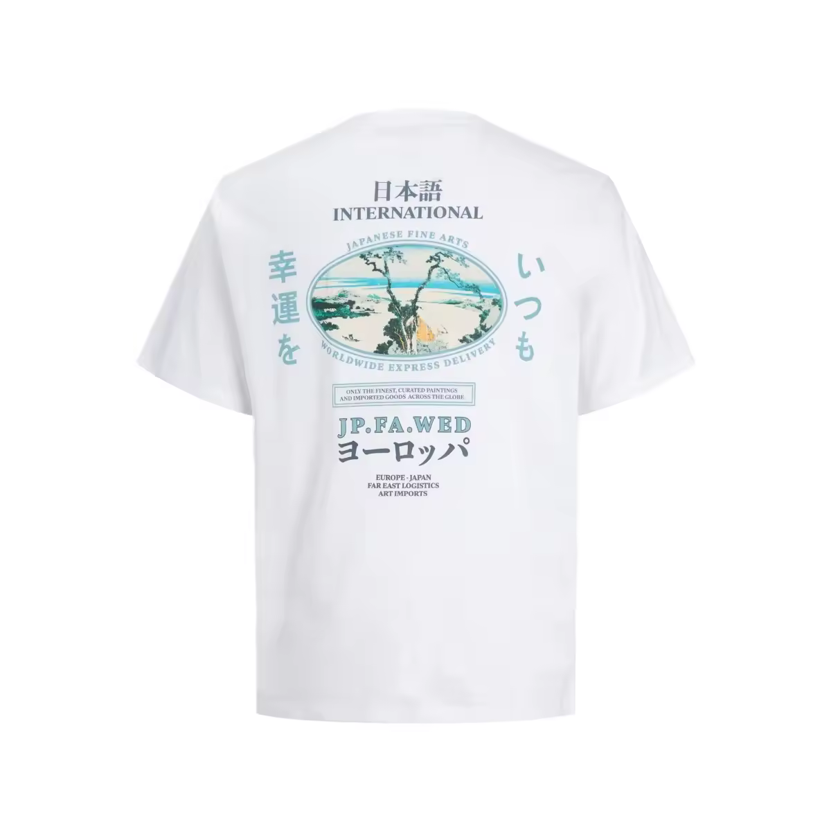 Camiseta Jack & Jones 12283974 Southeast blanco (Bright White) - details 4