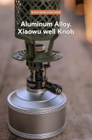 CAMPINGMOON Botón De Encendido De Estufa Compatible Con Xiaowujing Aleación De Aluminio Negra Para Uso Exterior Manual - details 0