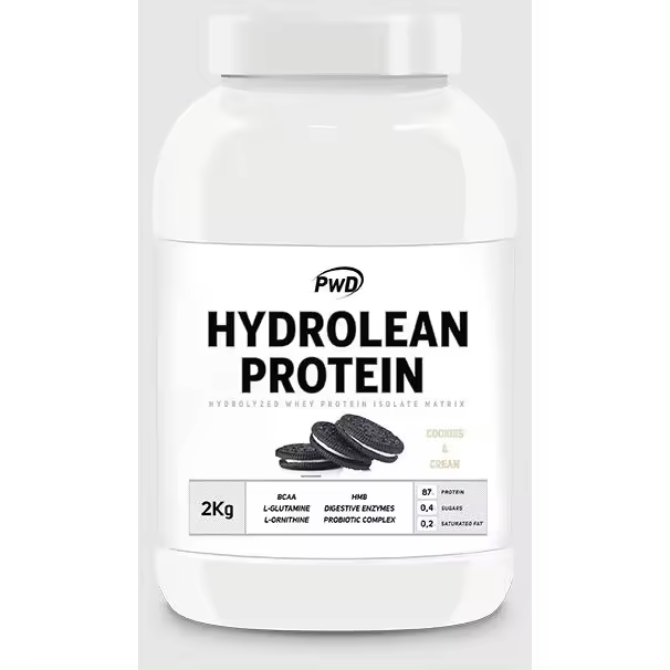 PWD Nutrition Hydrolean Protein Cookies & Cream 2 Kg - 1