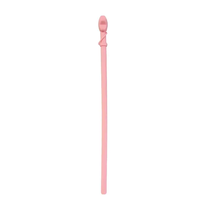Pajillas De Silicona Con Cubierta De Estrella Larga Para Vaso Accesorios De Fiesta Suministros Eco-amigables - 1