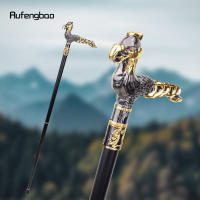 Bastón De Caminar Con Pato Dorado Y Negro Elegante Decorativo Para Hombres Bastón De Moda 93 Cm Con Punta De Goma Y Mango De Aleación De Aluminio - details 0