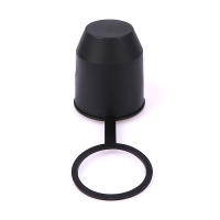 Cubierta De Bolígrafo De Remolque Universal 50mm Para Coche Accesorios Duraderos Negro Cubierta Protectora Para Remolques Y Caravanas - details 1