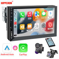 Radio De Coche Carplay 1 Din Android Auto Reproductor Multimedia HD Tela Táctil 7' FM AUX Entrada Bluetooth MirrorLink Universal Autoradio - details 0