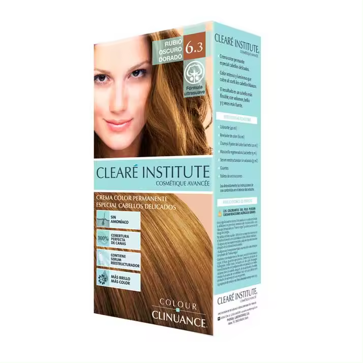 Champú Cuidado Capilar Colour Clinuance 6.3 Rubio Oscuro Dorado Cabellos Delicados - 1