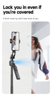 Bastón Selfie 360° Con Control Remoto Bluetooth Seguimiento Inteligente Anti Vibración Tripode Fotografía Automática Para Smartphones Y Cámara De Acción - details 8