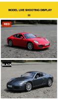 MaKeda 1:36 Porsche 911 Carrera S Coche Deportivo De Metal Para Juguete Con Función Retroceso Regalo Para Niños Colección Navidad - details 9