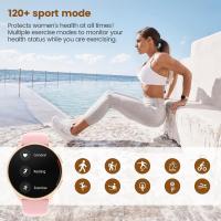 Reloj inteligente con función de voz, 1,39 pulgadas, ciclo menstrual/fitness/IP67 resistente al agua/120+ modos deportivos - details 2