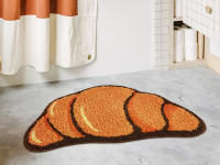 Carpetas LAKEA En Forma De Croissant Para Sala De Baño Alfombra De Panecillo Suave Cálida Decoración Anti-derrapante Para El Hogar - details 5