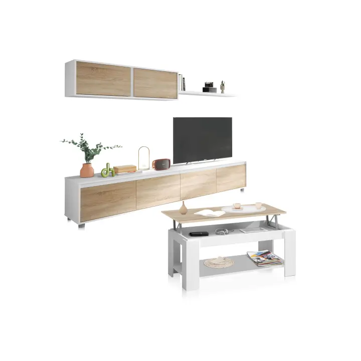 Duehome -Pack salón con mesa de centro Arlet Plus - 1