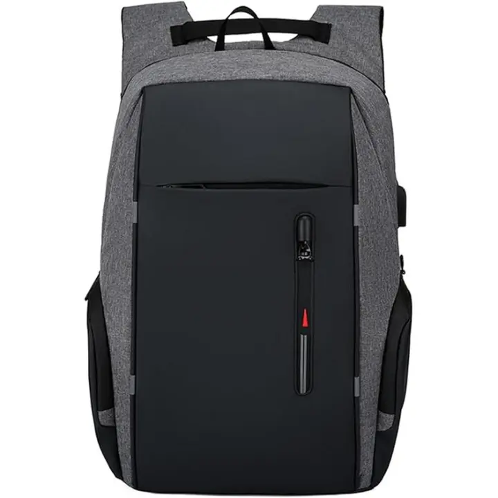 Mochila para laptop para bolsa para laptop de 17 polegadas com porta USB mochilas impermeáveis - 1