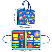 Juguete De Educación Montessori Para Bebés Busy Board De Formación De Habilidades De La Vida Para Preescolar Juguete Sensorial De Aprendizaje Fine Motor Juguete De Viaje - details 15