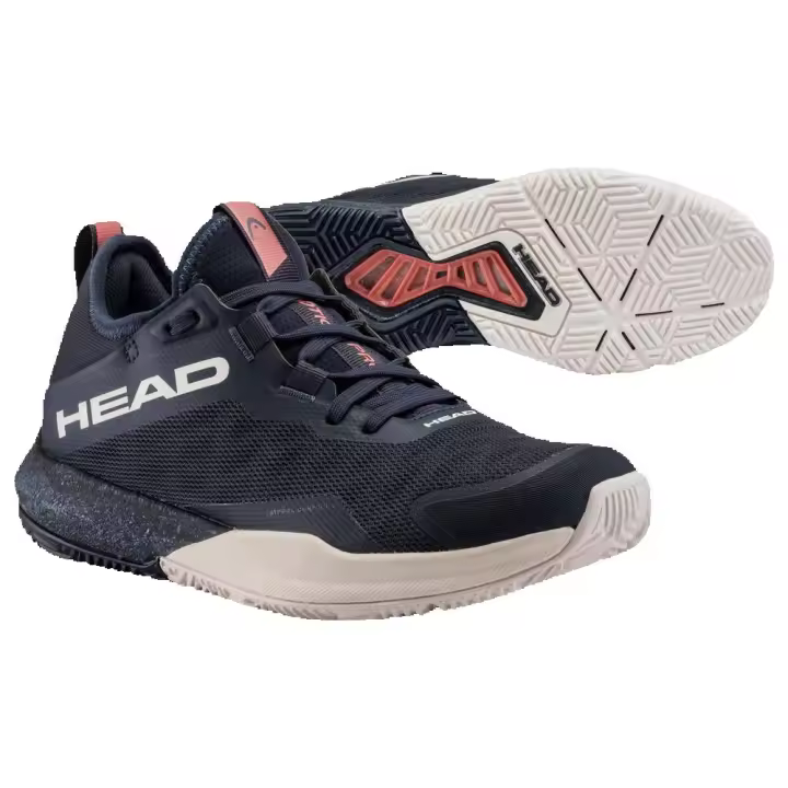 Zapatillas Head Motion Pro Padel Azul Marino para mujer. Suela híbrida diseñada para pádel - 1