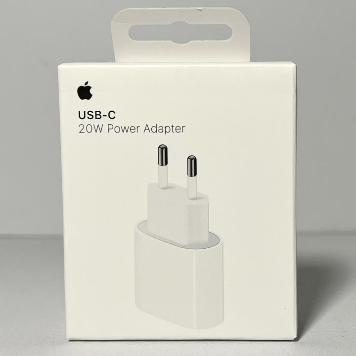 El Cargador de Apple de 20W Con Puerto USB-C Original，La Carga Rápida para iPhone y iPad