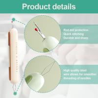 Aguja Para Tejer Herramienta De Costura Portátil 2-en-1 Desenredador De Hilo Y Rippers Necessaire Para El Hogar Material De Acero Inoxidable - details 23