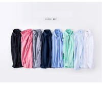 Camisa Oxford Para Hombre De Manga Larga Casual Rayada Gris Verde Azul Náutico Negocios Slim Botones Moda Tendencias - details 2