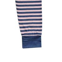 Camiseta de manga larga Henry holgada informal con cuello redondo y rayas coloridas para hombre, estilo americano, otoño e invierno, nueva - details 17