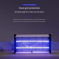 Lámpara LED Repelente De Plagas Eléctrico UV Y LED Potente Asesino De Mosquitos 220V Instalación Autónoma Dimmer Applicable En Áreas De 60 Metros Cuadrados - details 1