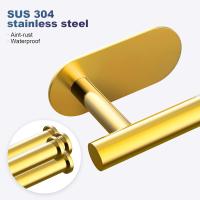 Toilet Roll Holder Self Adhesive, SUS 304 Stainless Steel Wall Mounted Toilet Paper Holder for Bathroom,Toilet, Kitchen,- No Drilling - details 2