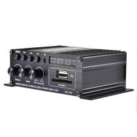 Amplificador De Audio HiFi Canal Para Coche Receptor De Música Estéreo FM MP3 Potencia 12V AK370 AK170 Accesorio De Audio Para Coche - details 9