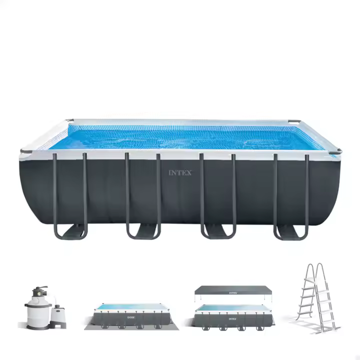 Piscina desmontable rectangular Ultra XTR Frame INTEX 549x274x132 + depuradora - 1