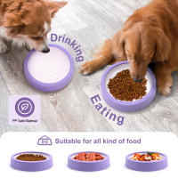 Tazón Lento Alimentador Para Perros Anti-Slip Divertido No Permites Tragos Rapidos Alimentación Ecológico Para Perros Grandes Medianos Y Pequeños Puppies - details 17