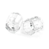 Vaso De Vidrio Para Uñas 1 Pieza Contenedor De Polvo De Uñas Acrílicas Dishes De Líquido Transparente Herramientas De Manicura - details 3