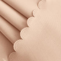 Mantel Redondo De Seda Blanca Resistente Al Agua Para Boda Cubierta De Overlay Brillante Y Suave Para Banquete Decoración De Mesa - details 48