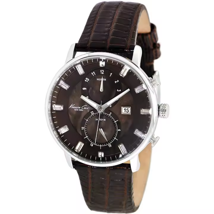 Kenneth Cole Ikc2709  Reloj Para Para Hombre Color Marron - 1