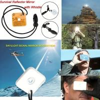 Espejo De Señal De Sobrevivencia: Reflector De Luz Del Sol Para Senderismo Camping Emergencias Primeros Auxilios 1PC Herramientas De Sobrevivencia - details 5