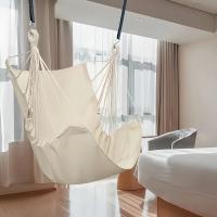 Silla De Hamaca De Tela Individual Con Base Antideslizante Y Bolsa De Almacenamiento Ideal Para Dormitorios Y Relajación - details 5
