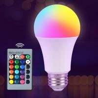 Bombilla LED Inteligente E27 220V RGB Cambio De Color 16 Colores Control Remoto 8M Iluminación Para Hogar Decoración De Fiesta - details 8