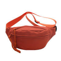 Bolsa De Cintura Para Mujer Nueva En Lona Estilo Coreano Portátil Con Cierre De Cremallera Bolsa De Hombro Y Pecho Deportiva Casual Unisex - details 20