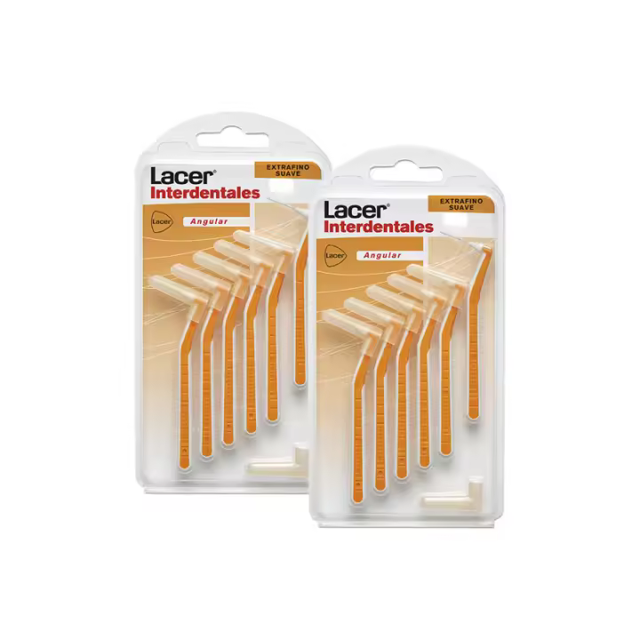 LACER 12 unidades INTERDENTALES ANGULAR suave #surtido 2 paquetes - 1