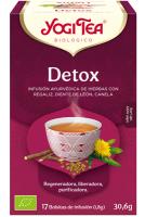 Té Detox | Packs 2 | Yoga fácil para la purificacion | 17 bolsitas de infusión | YogiTea - details 1