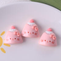 10Pcs Clip De Pelo Accesorios De Joyería Para Scrapbook Figuras De Gato Cartoon En Resina Ornamento Para Teléfono Móvil - details 6