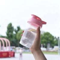 Botella Deportiva De 300ml/10.59oz Plástico Sellado Para Beber Con Mezclador De Proteínas Taza De Bebida Para Cocina - details 1