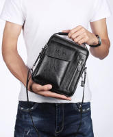Bolso De Hombro Vintage Para Hombres Bolsos Cruzados Retro Con Cierre De Cremallera Bolsa De Mano De Nylon Para Occasiones Versátiles - details 28