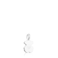 Colgante de oso de piedra preciosa natural de plata esterlina S925, accesorio de collar de bricolaje de lujo que combina con todo - details 11