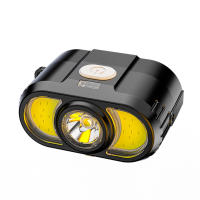 Lámpara Frontal COB LED Roja Portátil Con Correa Oculta Y Carga USB Tipo C Linterna Magnética Para Trabajo Al Aire Libre - details 2