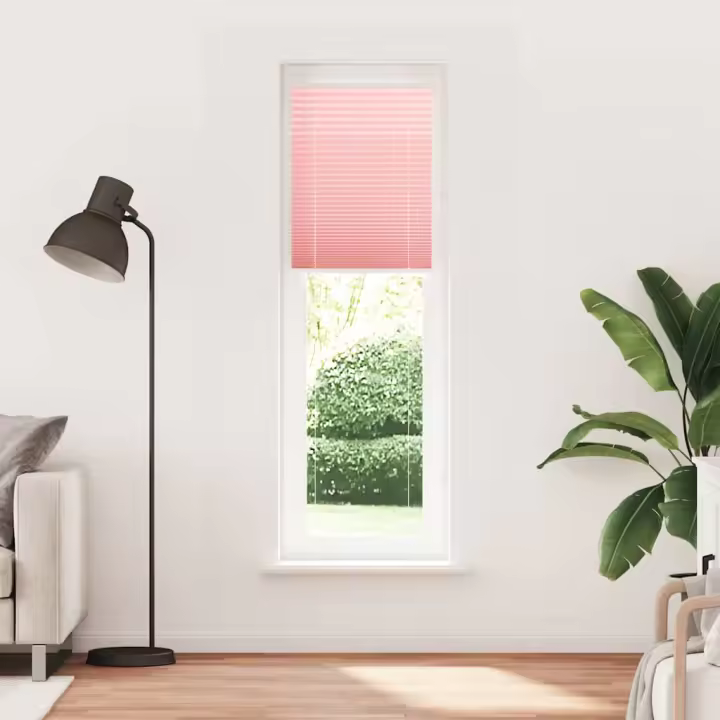 Estor Plisado rosa 60x200 cm Tela Ancho 59,4 cm Poliéster - 1