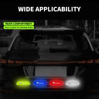 Pegatinas Reflectorizantes Para Puertas De Seguridad 4pcs Para Dacia Duster Logan MCV Sandero Stepway Dokker Lodgy Advertencia De Apertura - details 10
