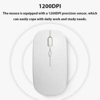 Teclado Inalámbrico Bluetooth Para Android iOS Windows Con Mouse Blanco Gran Standby Longitud De La Batería Extra Cambio Con Un Click - details 4